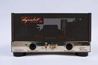 Vintage Dynaco Dynakit Stereo 70 ST-70 Tube POWER Amplifier - Fully Functional • $799