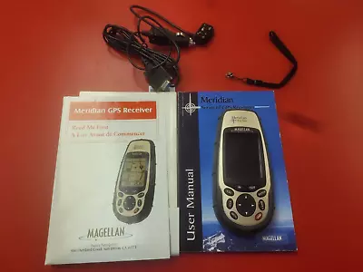 Magellan Meridian Platinum Handheld GPS Receiver - GPS Device With Holder • $29.80