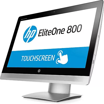 HP ELITEONE 800 G2 AIO TOUCH INTEL CORE I5 3.2GHZ 8GB 256GB SSD 23  LCD DVDRW • $319
