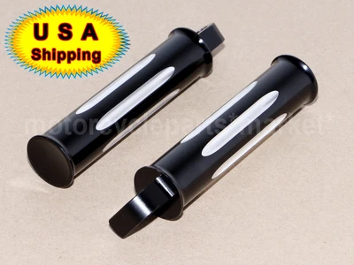$16.98 • Buy Foot Pegs Driver Passenger Footrest Male Mount For Harley Electra Glide V-Rod