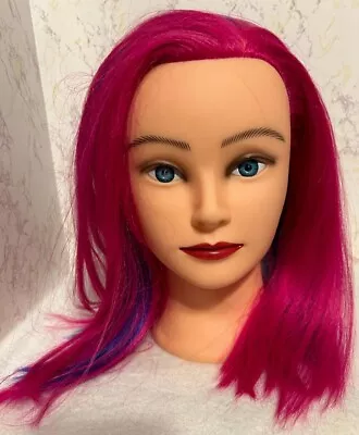 Multicolor 10 Inch Mannequin Practice Head For Hairstyle Or Makeup • $35