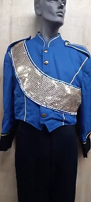 Used Marching Band Uniform Jacket(size40S/color Blue And Gold) • $65