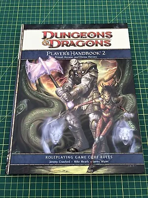 $79.95 • Buy Dungeons & Dragons 4e - Player’s Handbook 2 -Hardcover (2009) WOTC RPG Game