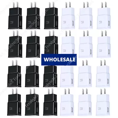 Wholesale Lot For Samsung Adaptive Fast USB Wall Charger Power Adapter Universal • $3.99