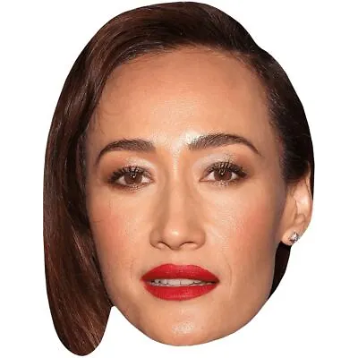 Maggie Q (Lipstick) Big Head. Larger Than Life Mask. • $24.97