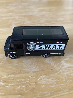 Matchbox 2009 Express Delivery Police SWAT Truck Black • $4.25