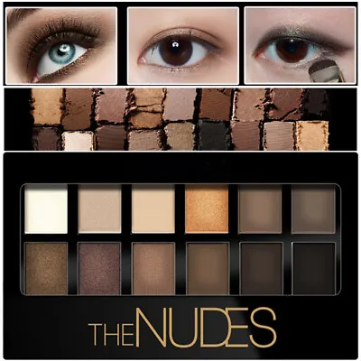 $6.90 • Buy Women Makeup Eye Shadow Palette Matte Glitter Eyeshadow Set Eye Shadow Hot
