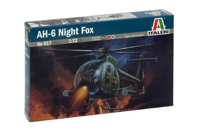 $9.90 • Buy Italeri 017 1/72 Scale Model Helicopter Kit USAF AH-6 Night Fox Nightfox