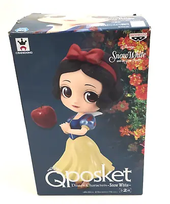 Banpresto Q Posket Snow White Disney Princess Figure A Normal Colour VER NEW • $35