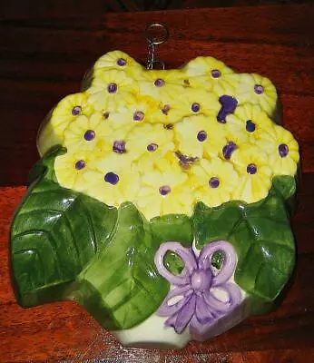 Vintage Ceramic Flower Bouquet Mold • $25