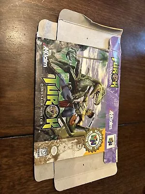 Turok Dinosaur Hunter (Nintendo 64 | N64) Authentic BOX ONLY • $19.99