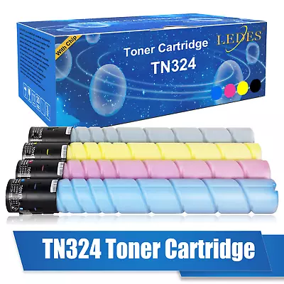 Compatible Minolta Konica Toner Cartridge For C368 TN324K Bizhub C308 C258 4pk • $151.05