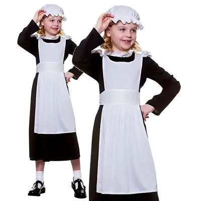 £12.95 • Buy Child VICTORIAN MAID Poor Girl Nurse 1920s Fancy Dress Costume Book Week Kids