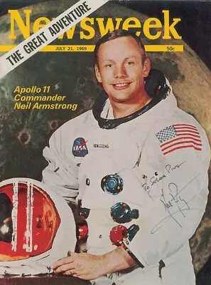 NEIL ARMSTRONG Signed Photo Apollo XI Astronaut 1st Man On The Moon - Preprint • £5.50