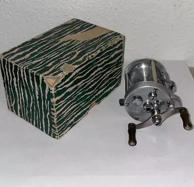 Vintage Pflueger Nobby No. 1963 Baitcasting Fishing Reel In Unmarked Box • $10