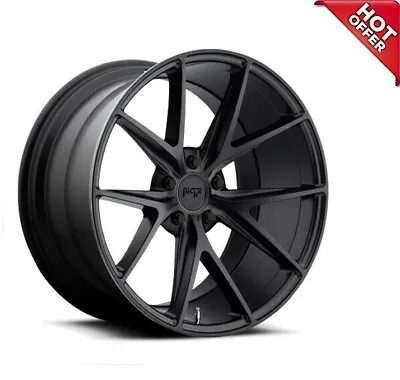 NEW 4ea 20X9 Niche Wheels M117 Misano Matte Black Rims 20  20inch (S11) • $1568