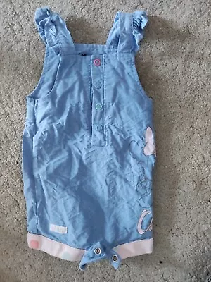 Disney Primark Dungarees Baby Girl Newborn Minnie Mouse • £2