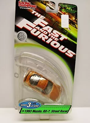 Vintage  RACING CHAMPIONS - THE FAST AND THE FURIOUS 1993 Mazda -Series 3 - 1:64 • $15