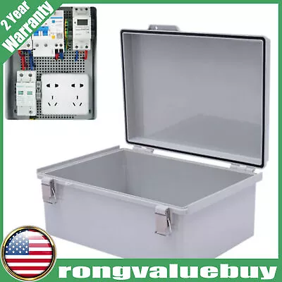 Electrical Junction Box ABS Plastic Outdoor Project Enclosure Case Waterproof • $58