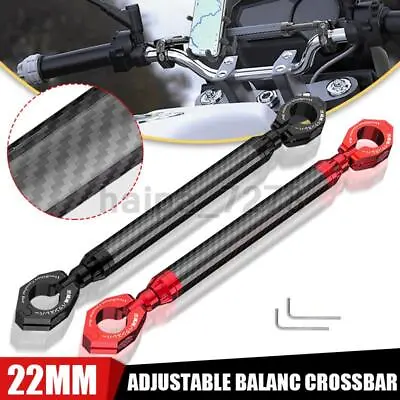 7/8  Motorcycle Adjustable Balance Handlebar Cross Bar Steering Strength Lever • $22.99