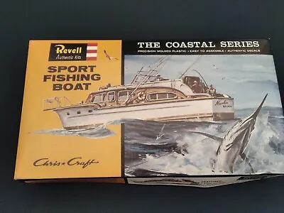 1/56 Revell Chris Craft Sport Fishing Boat Model Kit Coastal Series • $90