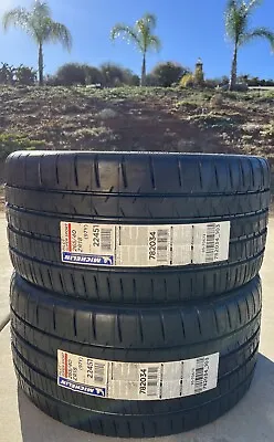 Set Of TWO BRAND NEW 265/40ZR18 Michelin Pilot Super Sport Tires 2654018 • $499.88