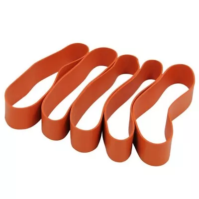 Heavy Duty Orange 7in UV-Resistant Cargo Rubber Bands (10 Pack) • $8.99