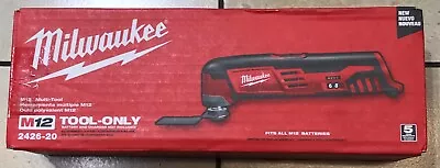 M12 12V Milwauke Lithium-Ion Cordless Oscillating 2426-20 Multi-Tool (Tool-Only) • $64.99