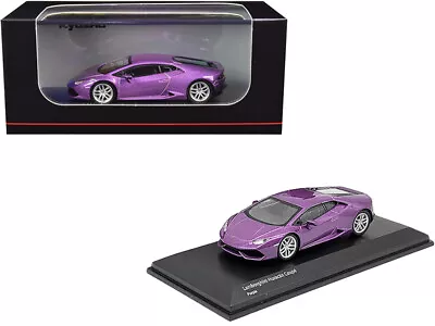 Kyosho KS07045A2 Lamborghini Huracan Coupe Purple Metallic 1/64 • $28.99