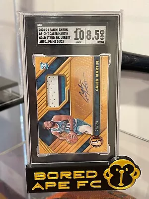 2020-21 Panini Chronicles Gold Standard Caleb Martin RC RPA /25 SGC 8.5/10 • $1100