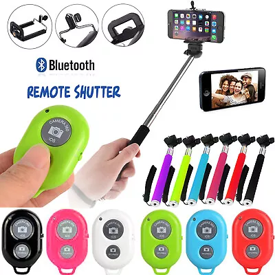 Selfie Stick Bluetooth Tripod Monopod Phone Holder For Samsung Galaxy & IPhone • £5.99