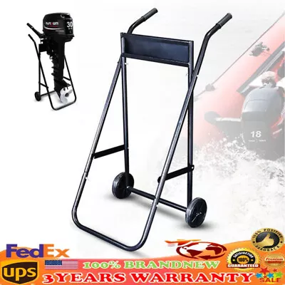 Outboard Motor Engine Trolley Stand Heavy Duty Engine Carrier Transport Dolly • $63.65