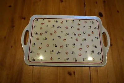 Villeroy & Boch PETITE FLEUR Plastic Serving Tray 18.5 X 11.5 With Handles • $29.99