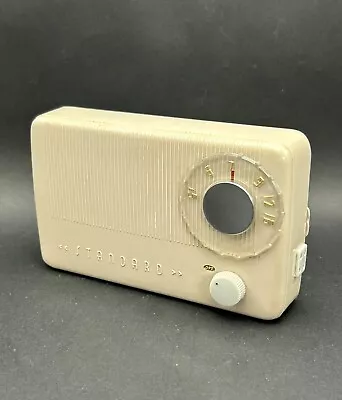 1950’s STANDARD SR100 Vintage Pocket Tube Portable Radio - Japan • $33.23