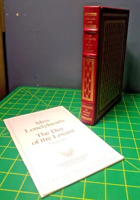 Miss Lonelyhearts/The Day Of The Locust Nathanael West Franklin Library 1981 • $39.99