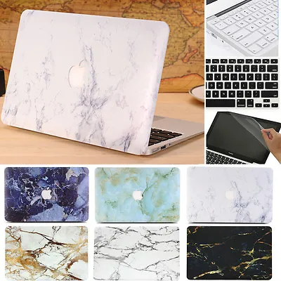 £11.51 • Buy 3in1 Marble Hard Case Keyboard Skin Screen Skin For Macbook Air Pro 11 13 14 15
