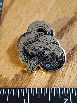 Moray Eel Pin Curled Up Collectible Animal Ocean Pin Us • $9