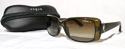 Vogue VO2663-S 1865/TS Sunglasses 57-16-135 Brown Plastic Frame • $9.99