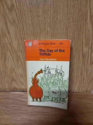 The Day Of The Triffids John Wyndham Vintage Orange Penguin 1964 (27t) • £9.50