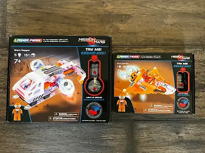 Laser Pegs Mars Speeder AND RARE Hopper • $42.53