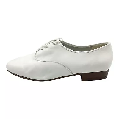 Windsor Smith Vintage Women's Shoes Oxford Lace White Leather Sz AU 8 • $44.95