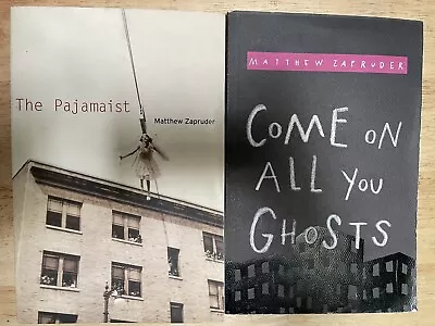 Matthew Zapruder Poetry Books Lot Come On All You Ghosts The Pajamaist • $25