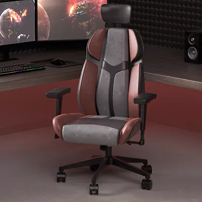 Leather Gaming Chair High Back Swivel Ergonomic Computer Office Chair Recliner • $79.99