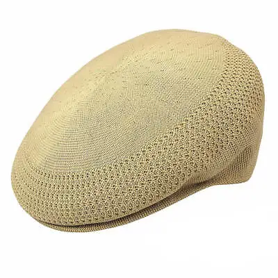 Kangol Tropic 504 Ventair Flat Cap - Beige • £49.95