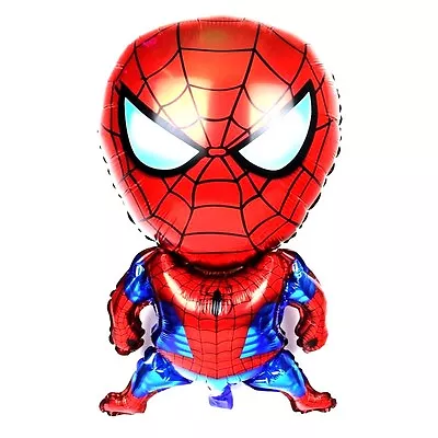 SPIDERMAN BOY SUPERHERO AVENGERS Foil Balloon BOYS BIRTHDAY DECORATIONS  • $3.95