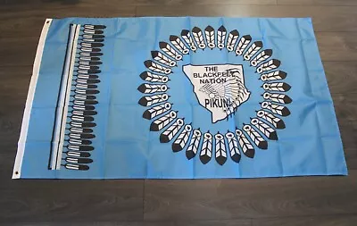 Blackfeet Nation Tribal Banner Flag Native American Indian Tribe Blackfoot Xz • $12.95