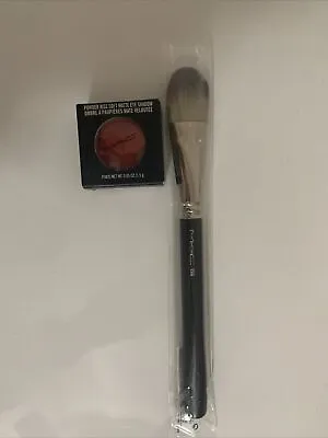 MAC 190 Synthetic Foundation Brush Flat Paddle In Sleeve UPC AUTHENTIC NEW • $10