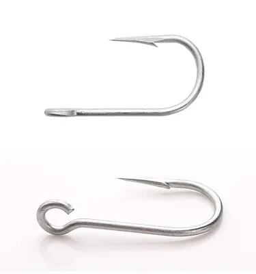 VMC 9171-PS Open Eye Siwash Hook Perma Steel (size:8/0) • $19.97