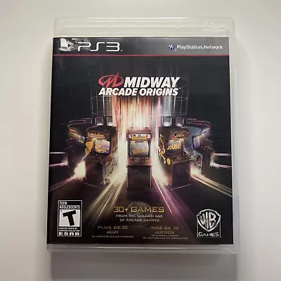 Midway Arcade Origins (Sony PlayStation 3 PS3 2012) • $19.53