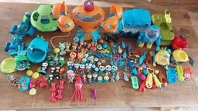 Octonauts Toy Bundle Octopod Gup A D H I K R U Figures Characters USED • £150